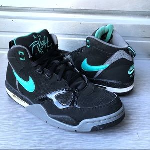 Nike | Air Flight ‘13 Mid Black Crystal Mint Sklep